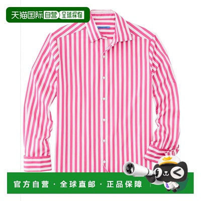 自营J.McLaughlin Pink Rivera Woven Shirt - pink 美国奥莱直发