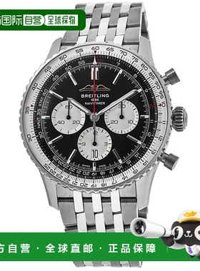 自营Breitling Navitimer B01 Chronograph 43 Automatic Black D