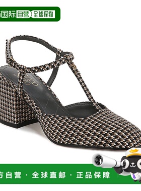 自营Franco Sarto Tasha Sandal - black 美国奥莱直发高跟鞋单鞋