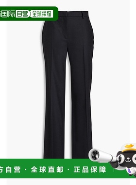 1h可退 香港直邮潮奢 Alberta Ferretti 女士 羊毛混纺斜纹布直筒