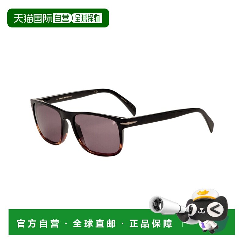 自营david beckham大卫 贝克汉姆男式57毫米黑角太阳镜DB1060S-03