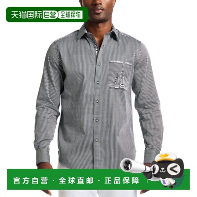 自营Robert Graham Perspective Woven Shirt - black 美国奥莱直