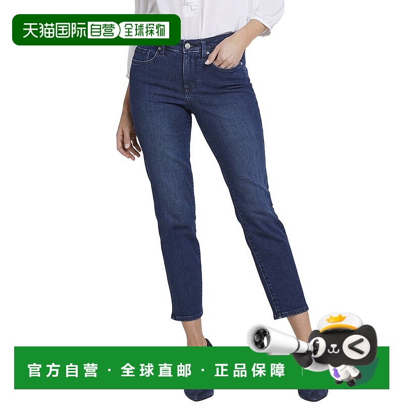 自营NYDJ Sheri Marvelous Ankle Crop Jean - multi 美国奥莱直