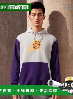 1h可退 【美国直邮】Fanatics 男士紫色银色菲尼克斯太阳队大码主