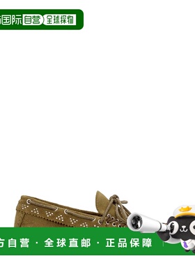 自营 Isabel Marant Leather Men's Loafer - green 美国奥莱直发