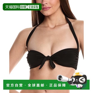 Tie Front Bikini 自营 black Kamali Top 美国奥莱直发 Norma
