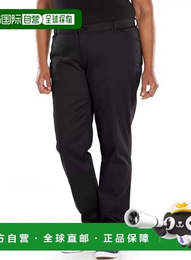 自营Women's Lee All Day Pants Black Stretch Relaxed Fit Stra