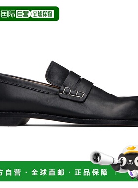 1h可退 香港直邮潮奢 J.W. Anderson 女士 黑色 Paw 乐福鞋 MC000