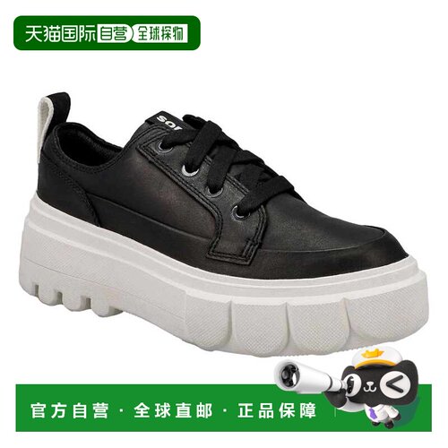 自营Sorel Caribou X鞋防水黑色/海盐2058711-010女式黑色 美国奥