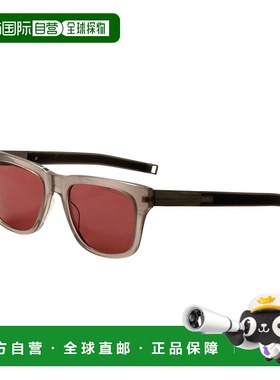 自营Dita Men's 53 mm Grey Sunglasses - stone grey brushed an