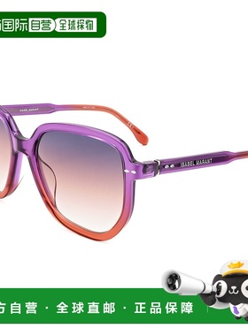 自营 Isabel Marant女式57毫米紫色太阳镜-紫橙色 美国奥莱直发