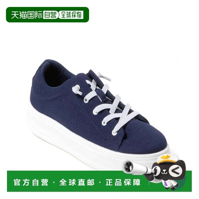 自营Dearfoams Women's Mabel Woven Slip On Sneaker - navy 美