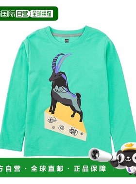 自营 Tea Collection Ram A Fromage图案T恤-蓝色 美国奥莱直发