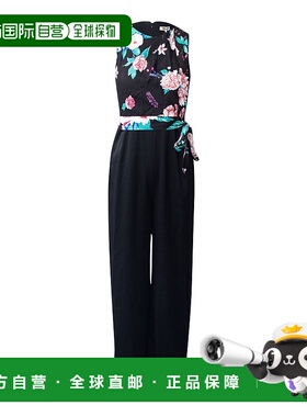 自营 Diane Von Furstenberg Vivian连身裤黑色三醋酸-黑色 美国