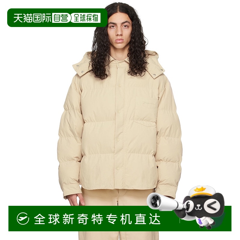香港直邮潮奢 Jacquemus 男士 米色 Le Papier 系列 La Doudoune