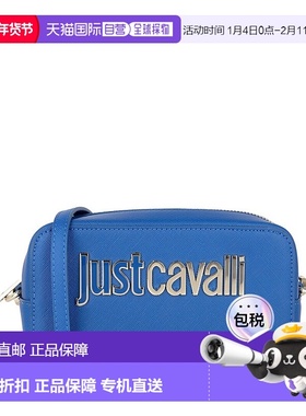 自营 Just Cavalli Mini Range B交叉车身-蓝色 美国奥莱直发女包