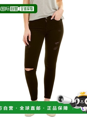 自营 7 for all mankind7ForAllMankindb(air)Briar黑色及踝紧身