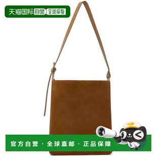 1h可退 香港直邮潮奢 A.P.C. 女士 黄褐色 Virginie 单肩包 PXBRT