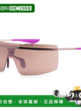 自营 Nike中性款67毫米玫瑰金太阳镜FD1884-605-67-玫瑰金 美国奥
