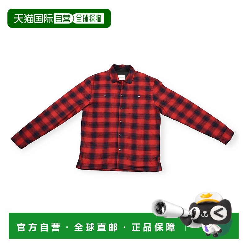 自营 selected男式 Kane 红色大丽花衬衫夹克 - 红色大丽花 美国