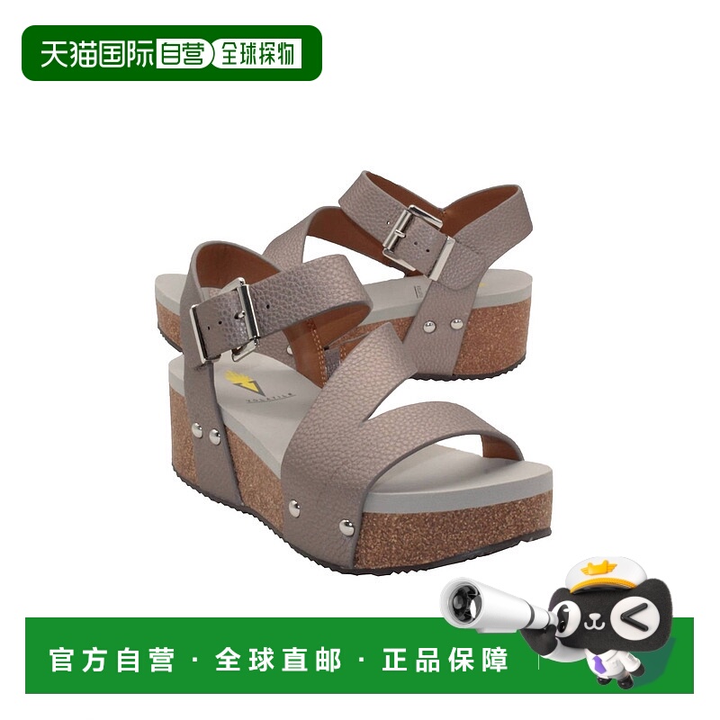 自营volatileWomen's Biloxi Sandal In Pewter - pewter 美国奥