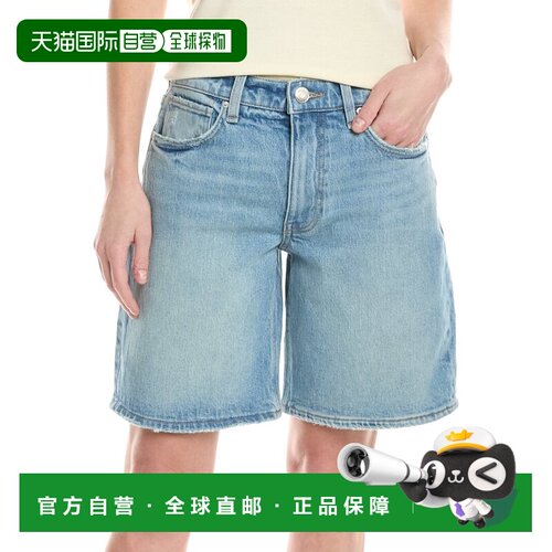 自营HUDSON Jeans London Low-Rise Fresca Long Short - blue 美