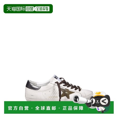 自营 golden gooseSuper Star Cocco印花明星运动鞋-白色 美国奥