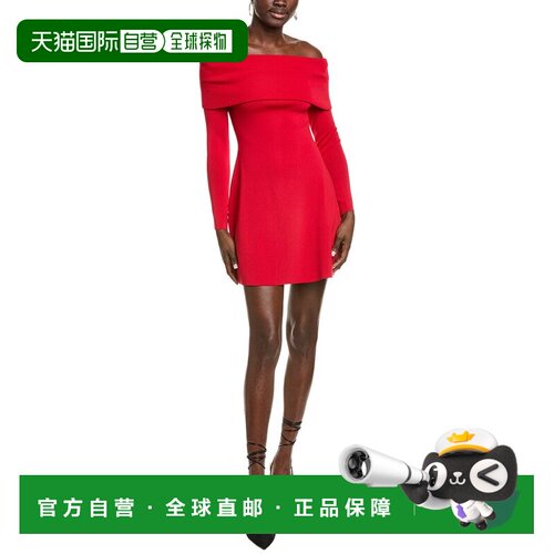 自营Endless Rose Off-Shoulder Flare Mini Dress - red 美国奥