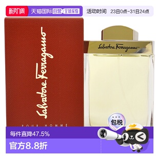 美国直邮SalvatoreFerragamo菲拉格慕同名男士 浓香水EDP100m正品