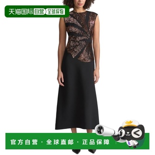 自营Lafayette 148 New York Hand-Beaded Dress - black 美国奥