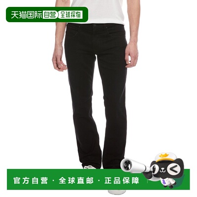 自营HUDSON Jeans Byron Black Ridge Straight Jean - black 美