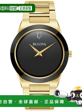 自营Bulova Men's Millennia 41mm Quartz Watch - gold 美国奥莱
