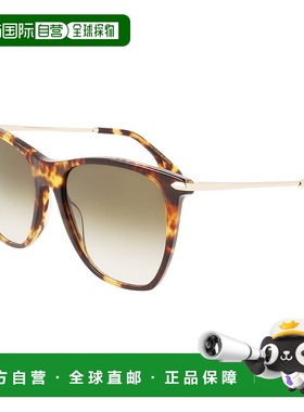 自营Victoria Beckham Acetate Women's Sunglasses - brown 美国