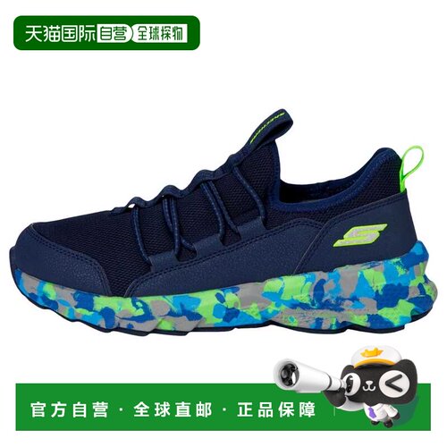 自营Grade-School Skechers Elite Sport Navy / Multi 403966L-N