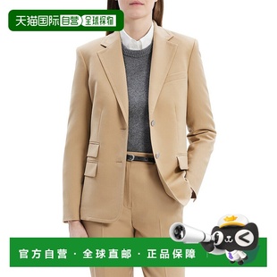 自营 Theory Wool Tailor Jacket - brown 美国奥莱直发外套