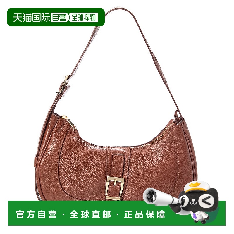 自营Persaman New York Imogen16皮革斜身-棕色 美国奥莱直发