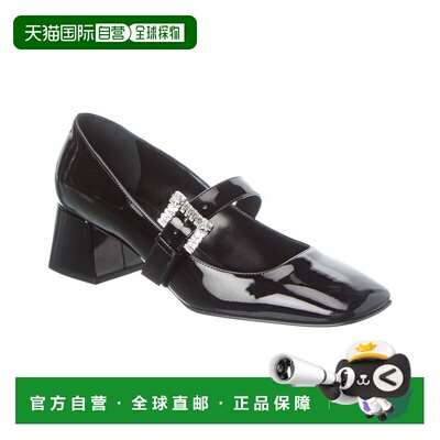 自营Sergio Rossi Twenty Buckle Patent Pump - black 美国奥莱