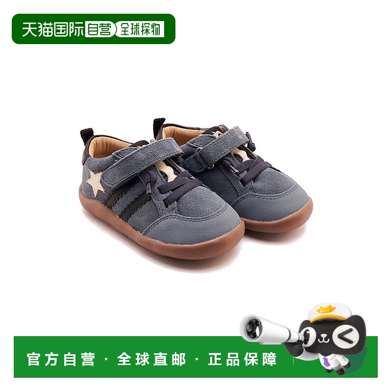 自营Old Soles WOS Ground Leather & Suede Sneaker - blue 美国