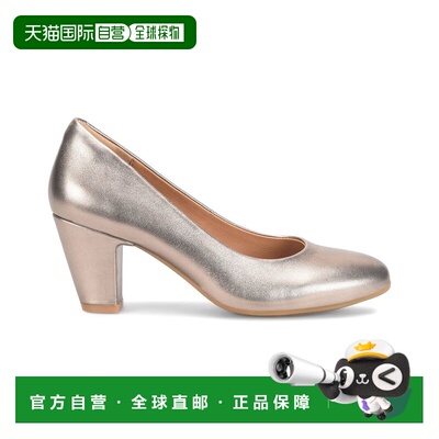自营Sofft Lana Leather Pump - Brown 高跟鞋单鞋美国直发奥莱