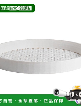 jonathan yDrew 6.5 英寸现代几何室内环保 3D 印花植物托盘 - 粉