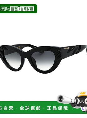 自营Roberto Cavalli女式SRC009V 51mm太阳镜-黑色 新款 美国奥莱