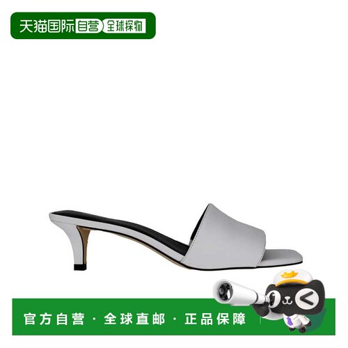 自营Michael Kors Merriam Kitten凉鞋光学白色40S5MMMS1L女士-白