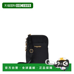Take Two RFID 自营 斜挎包 女式 Bryant 黑色带金 baggallini