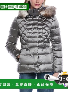 自营Kenneth Cole Puffer Coat - grey 美国奥莱直发