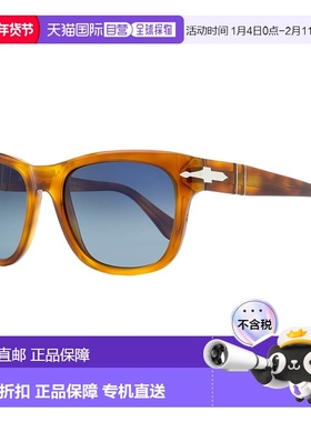 自营 Persol 中性大号方形太阳镜 PO3313S 96/S3 Terra Di Siena