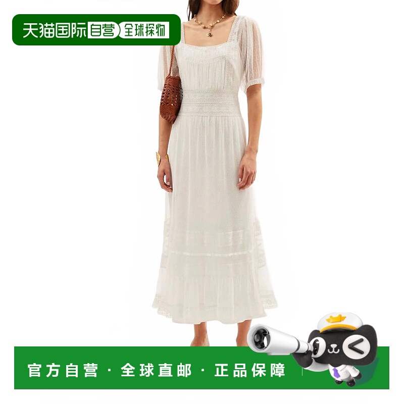 自营rixoWomen's Hadley Dress In Ivory - ivory 美国奥莱直发