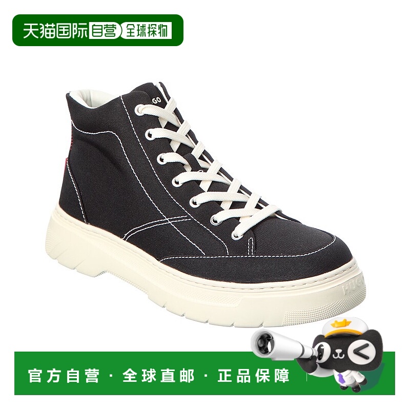 自营Hugo Boss Urian Hito运动鞋-黑色 美国奥莱直发男鞋