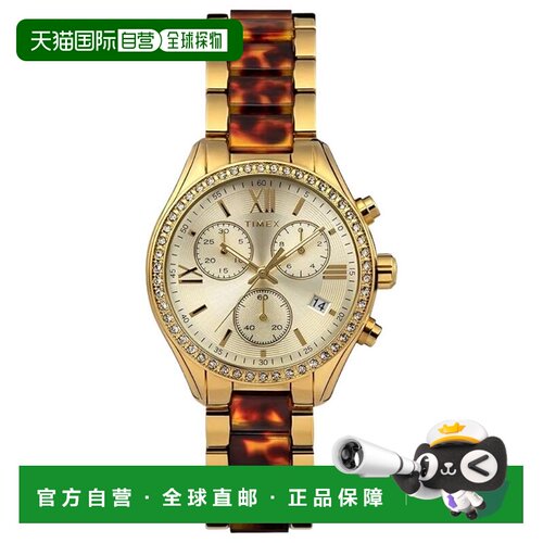 自营Timex Women's Classic Gold Dial Watch - gold 美国奥莱直
