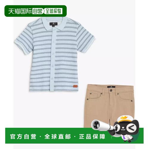 【美国直邮】7 for all mankind 婴幼儿 衬衫