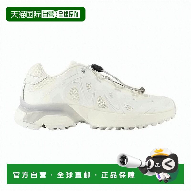 自营salomonWhite Sneakers With Breathable Textile Upper - wh